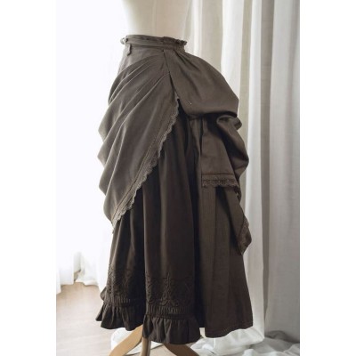 Surface Spell Stitches of Minerva Bustle Skirt(Limited Pre-Order/Full Payment Without Shipping)